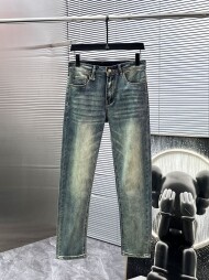 프라다 PRADA 신상 모던 스판 남성 청바지