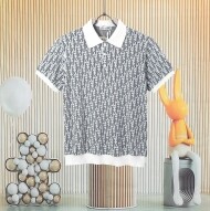 디올 DIOR 빈티지 클래식 남녀 니트 폴로 반팔