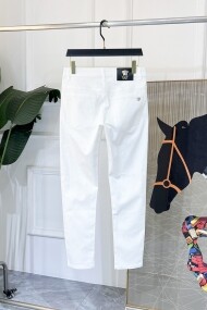 베르사체 Versace 모던 심플 캐주얼 데님 팬츠