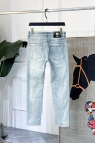 베르사체 Versace 모던 심플 캐주얼 데님 팬츠