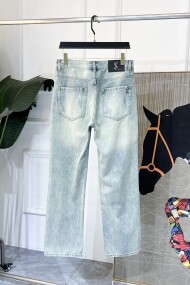 생로랑 Saint Laurent 모던 심플 캐주얼 데님 팬츠