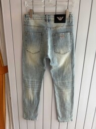 아르마니 Armani 모던 심플 캐주얼 데님 팬츠