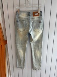 아르마니 Armani 모던 심플 캐주얼 데님 팬츠