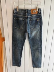 아르마니 Armani 모던 심플 캐주얼 데님 팬츠