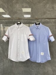 톰브라운 옥스포드 반팔 셔츠