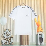 구찌 GUCCI 빈티지 클래식 더블 G 남녀 니트 폴로 반팔