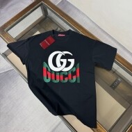 구찌 GUCCI 트렌드 자수 캐주얼 남녀 반팔 티