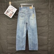 발렌시아가 BALENCIAGA 모던 심플 캐주얼 데님 팬츠