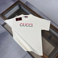 구찌 GUCCI 트렌드 자수 캐주얼 남녀 반팔 티