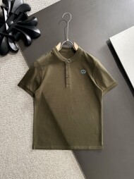 구찌 GUCCI 심플 캐주얼 프리미엄 남녀 반팔 라운드 폴로 티셔츠