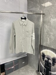 톰브라운 면 긴팔 셔츠