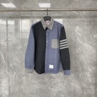 톰브라운 셔츠형 코트