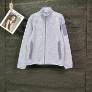 아크테릭스 ARC TERYX 포켓 지퍼 자수 로고 커플 폴라폴리스 코트