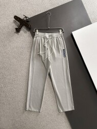 버버리 BURBERRY 모던 디자인 밴딩 캐주얼 팬츠