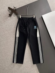 발렌시아가 BALENCIAGA 모던 디자인 밴딩 캐주얼 팬츠