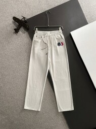 몽클레르 MONCLER 로고 모던 클래식 밴딩 캐주얼 팬츠