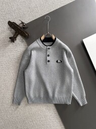 버버리 BURBERRY 로고 모던 클래식 캐주얼 니트