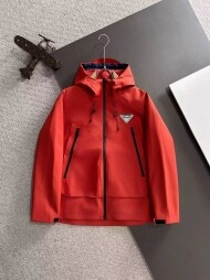 펜디 FENDI 로고 모던 클래식 캐주얼 후드 코트