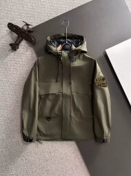 아크테릭스 ARC TERYX 로고 디자인 모던 캐주얼 후드 바람막이 코트