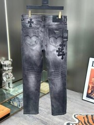 크롬하츠 Chrome Hearts 클래식 트렌드 캐주얼 데님 팬츠
