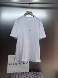 지방시 Givenchy 로고 모던 심플 캐주얼 반팔 티셔츠 남녀 공용