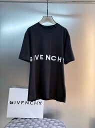 지방시 Givenchy 로고 모던 심플 캐주얼 반팔 티셔츠 남녀 공용
