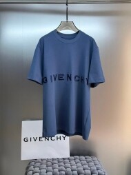 지방시 Givenchy 로고 모던 심플 캐주얼 반팔 티셔츠 남녀 공용