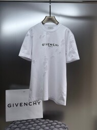 지방시 Givenchy 트렌디한 디자인 빈티지 캐주얼 반팔 티