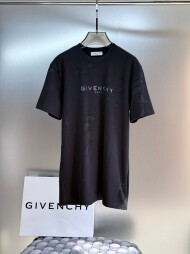 지방시 Givenchy 트렌디한 디자인 빈티지 캐주얼 반팔 티