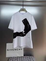 지방시 Givenchy 로고 모던 심플 캐주얼 반팔 티