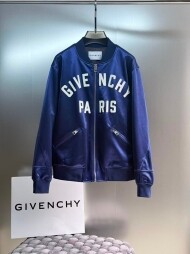 지방시 Givenchy 로고 모던 패턴 자수 캐주얼 재킷 코트