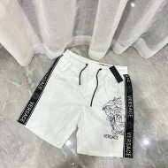 베르사체 Versace 로고 패턴 모던 디자인 캐주얼 반바지