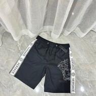 베르사체 Versace 로고 패턴 모던 디자인 캐주얼 반바지