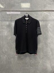 톰브라운 피케 폴로 카라 반팔티