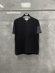 톰브라운 피케 폴로 라운드 반팔 티셔츠