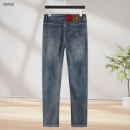 구찌 GUCCI 클래식 비즈니스 캐주얼 데님 팬츠