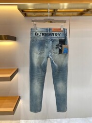 버버리 BURBERRY 모던 클래식 캐주얼 데님 팬츠