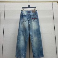 구찌 GUCCI 모던 클래식 캐주얼 데님 팬츠