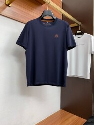 로로피아나 Loro Piana 클래식 로고 심플 캐주얼 남녀 반팔 티