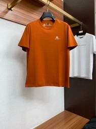 로로피아나 Loro Piana 클래식 로고 심플 캐주얼 남녀 반팔 티