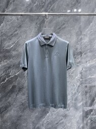 로로피아나 Loro Piana 프리미엄 클래식 로고 컴포트 남성 폴로 반팔