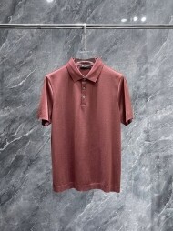 로로피아나 Loro Piana 비즈니스 심플 캐주얼 남성 폴로 반팔