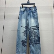 버버리 BURBERRY 모던 클래식 캐주얼 데님 팬츠