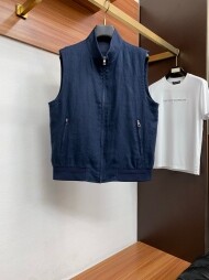 로로피아나 Loro Piana 모던 심플 캐주얼 남성 베스트 재킷