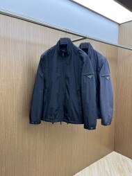 프라다 PRADA 모던 캐주얼 데일리 남성 차이나 재킷