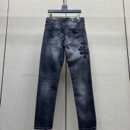 크롬하츠 Chrome Hearts 모던 클래식 캐주얼 데님 팬츠