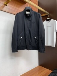 제냐 ZEGNA 비즈니스 레터링 자수 남성 차이나 재킷