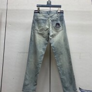 몽클레르 MONCLER 모던 클래식 캐주얼 데님 팬츠