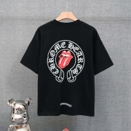 크롬하츠 Chrome Hearts 산스크리트어 알파벳이 프린트된 반팔 티셔츠