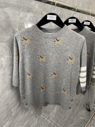 톰브라운 숏 니트